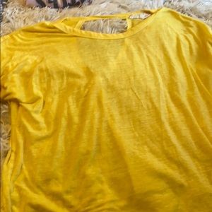 Yellow blouse